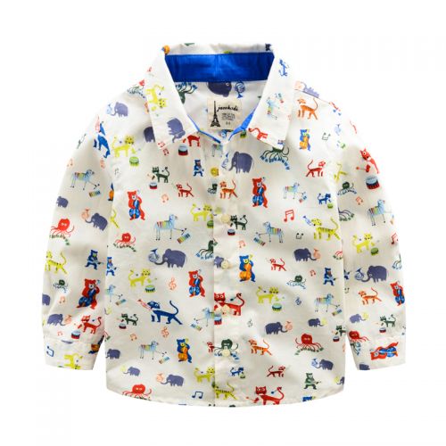Chemise garçon à manche longue - Ref 2082012