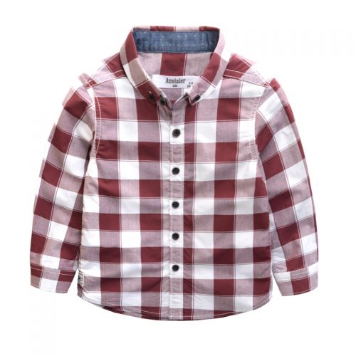 Chemise garçon à manche longue - Ref 2082032