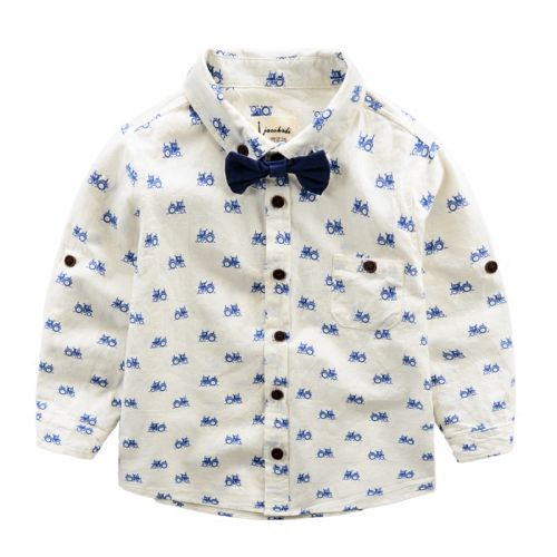Chemise garçon à manche longue - Ref 2082033