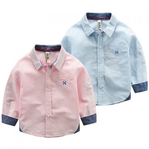 Chemise garçon à manche longue - Ref 2082035