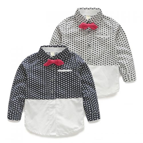 Chemise garçon à manche longue - Ref 2082164