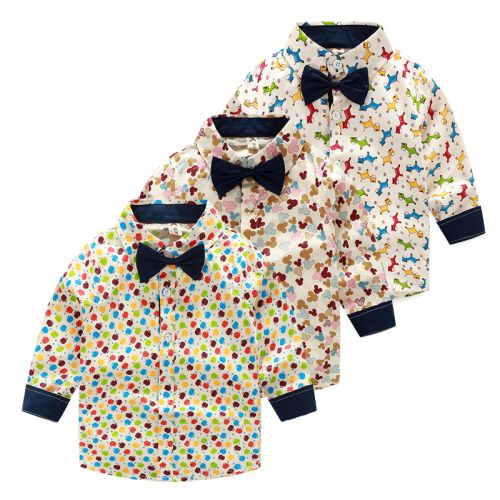 Chemise garçon à manche longue - Ref 2082181
