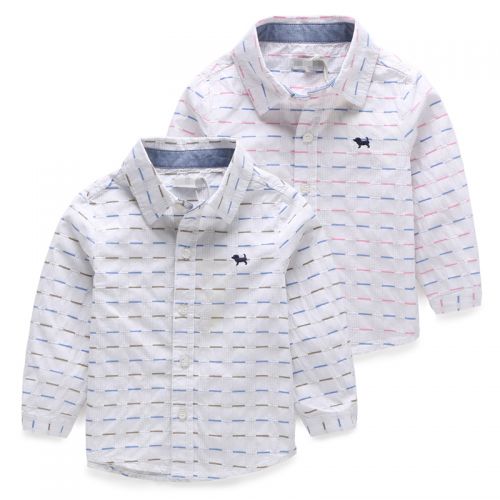 Chemise garçon à manche longue - Ref 2082188