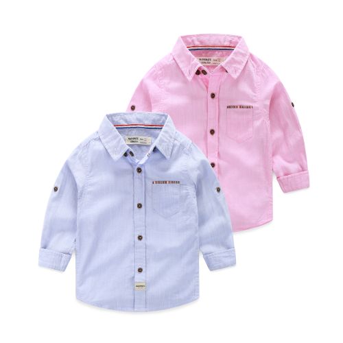 Chemise garçon à manche longue - Ref 2082193