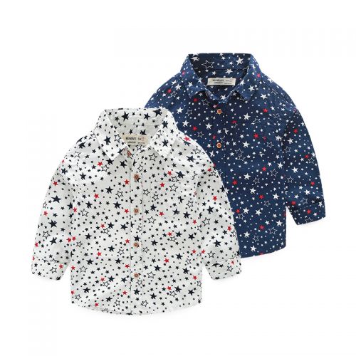 Chemise garçon à manche longue - Ref 2082195