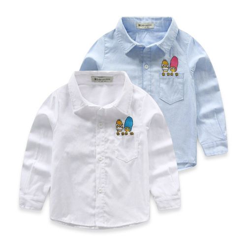 Chemise garçon à manche longue - Ref 2082200