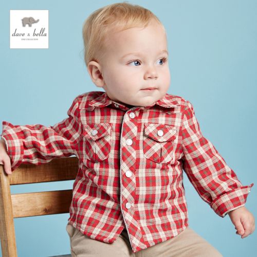 Chemise garçon DAVEBELLA à manche longue - Ref 2082235