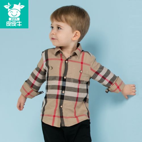 Chemise garçon à manche longue - Ref 2082257