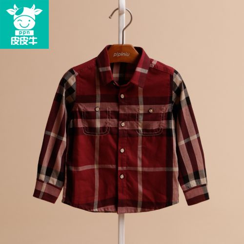 Chemise garçon à manche longue - Ref 2082271