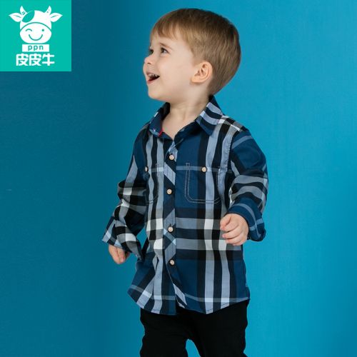 Chemise garçon à manche longue - Ref 2082272