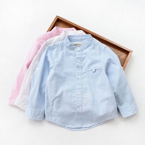 Chemise garçon à manche longue - Ref 2082280