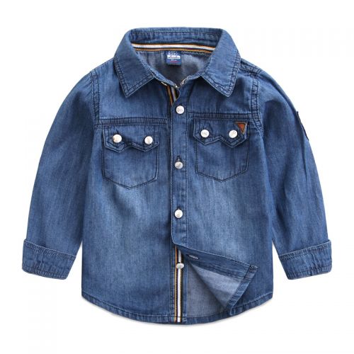 Chemise garçon YYYG à manche longue - Ref 2082328