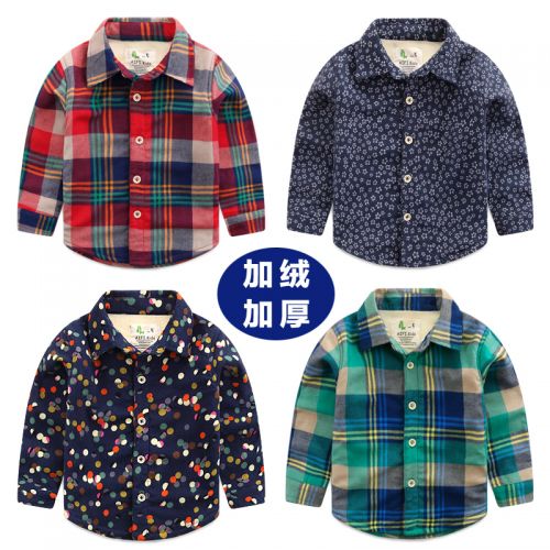 Chemise garçon YYYG à manche longue - Ref 2082335