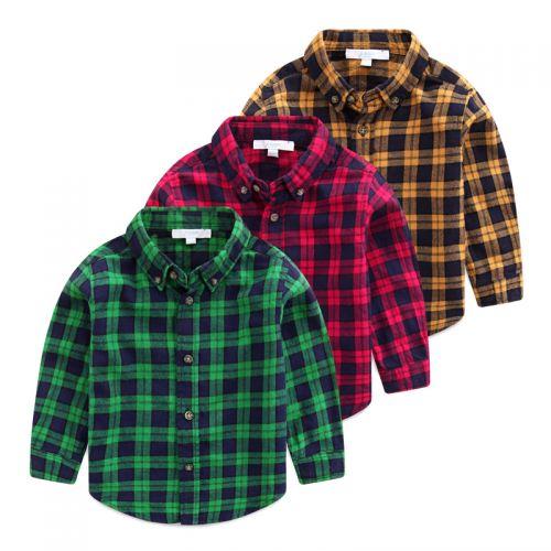 Chemise garçon YYYG à manche longue - Ref 2082342