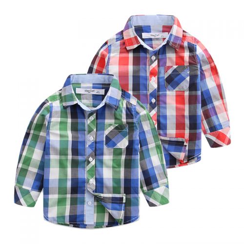 Chemise garçon à manche longue - Ref 2082347