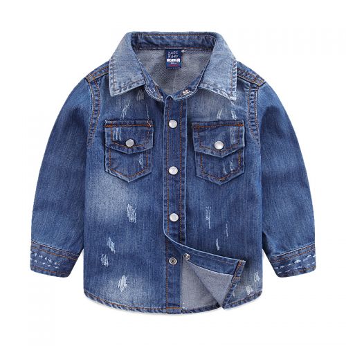 Chemise garçon YYYG à manche longue - Ref 2082349