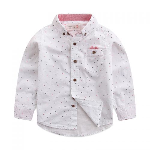 Chemise garçon à manche longue - Ref 2082350