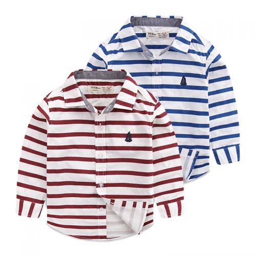 Chemise garçon YYYG à manche longue - Ref 2082371