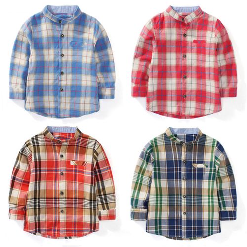 Chemise garçon à manche longue - Ref 2082429
