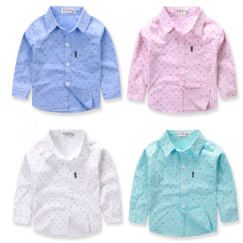 Chemise garçon à manche longue - Ref 2082447
