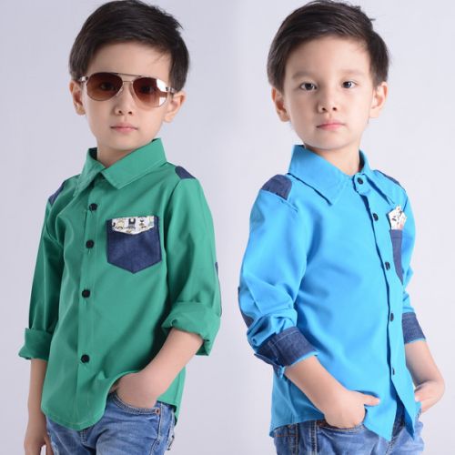 Chemise garçon THEKIDSHOW à manche longue - Ref 2082483