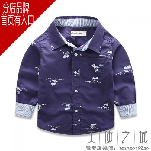 Chemise garçon à manche longue - Ref 2082492