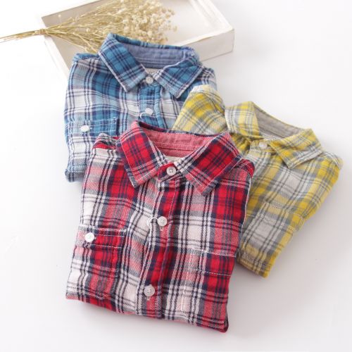 Chemise garçon à manche longue - Ref 2082496