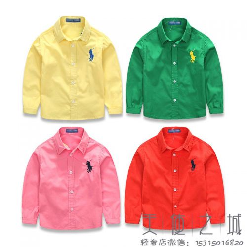 Chemise garçon à manche longue - Ref 2082498