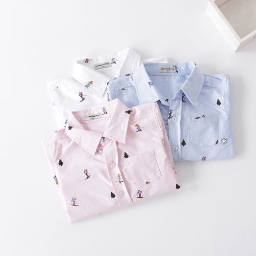 Chemise garçon à manche longue - Ref 2082501