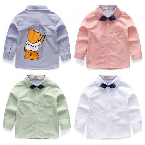 Chemise garçon à manche longue - Ref 2082540