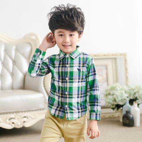 Chemise garçon à manche longue - Ref 2082549