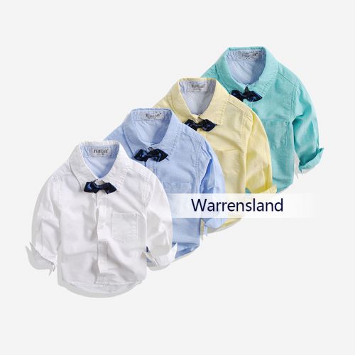 Chemise garçon à manche longue - Ref 2082601