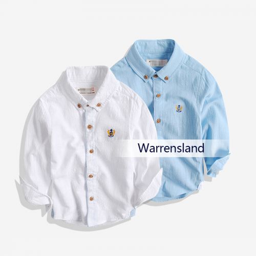 Chemise garçon à manche longue - Ref 2082608
