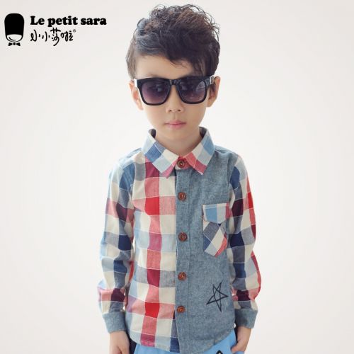 Chemise garçon LE PETIT SARA à manche longue - Ref 2082637