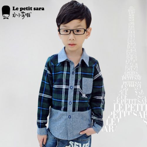 Chemise garçon LE PETIT SARA à manche longue - Ref 2082638