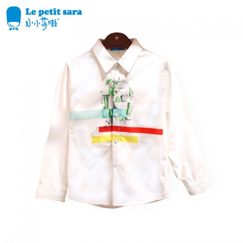 Chemise garçon LE PETIT SARA à manche longue - Ref 2082641