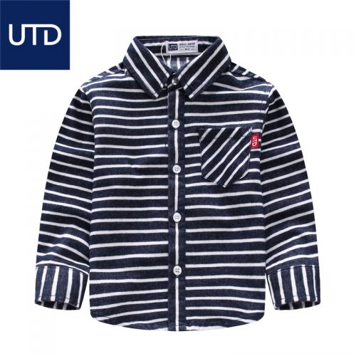Chemise garçon à manche longue - Ref 2082804