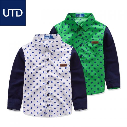 Chemise garçon à manche longue - Ref 2082806