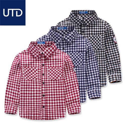 Chemise garçon à manche longue - Ref 2082818