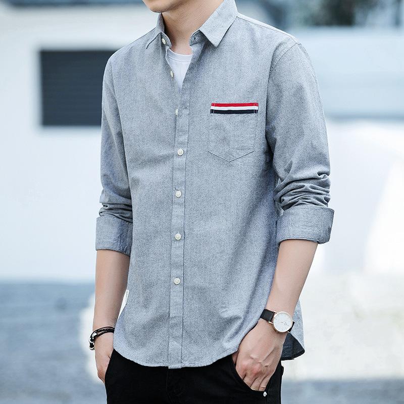 Chemise homme en coton - Ref 3443187
