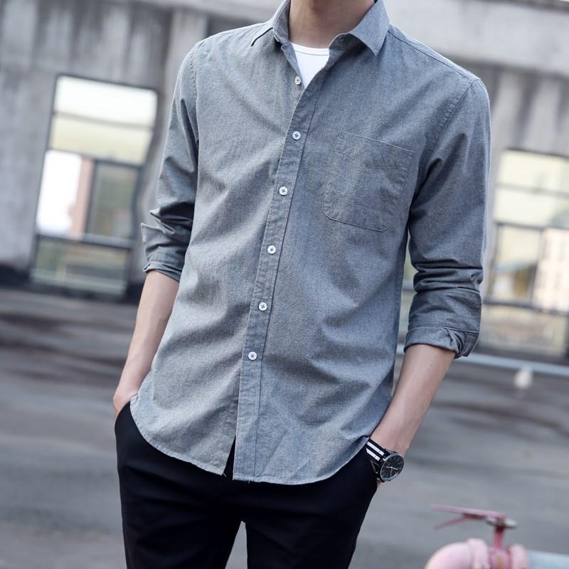 Chemise homme en coton - Ref 3443188