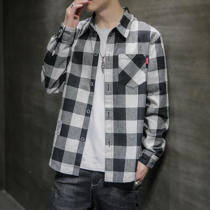 Chemise homme en coton - Ref 3443216