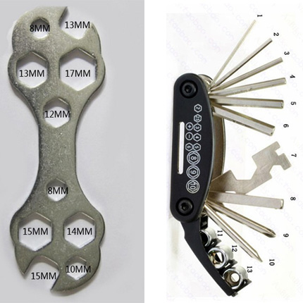 Cle pour reparation velo 2301300