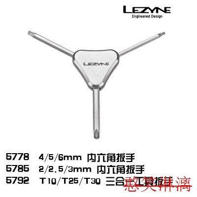 Clé pour réparation vélo LEZYNE - Ref 2307301