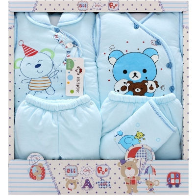 Coffret cadeau pour bébé - Vêtements + Fournitures Ref 1950640