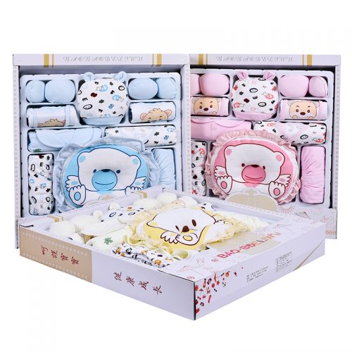 Coffret cadeau pour bébé - Vêtements + Accessoires Ref 1950748
