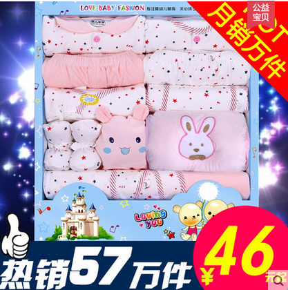 Coffret cadeau pour bébé - Vêtements + Accessoires Ref 1951155