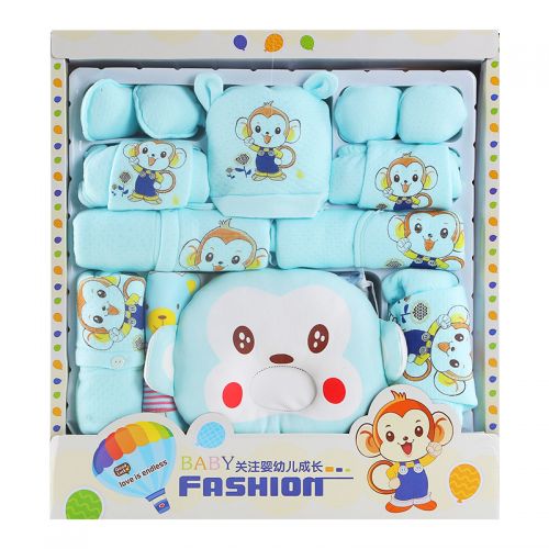 Coffret cadeau pour bébé - Vêtements + Fournitures Ref 1951202