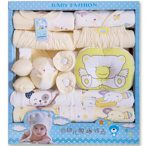 Coffret cadeau pour bébé - Vêtements + Accessoires Le coton biologique Ref 1951263