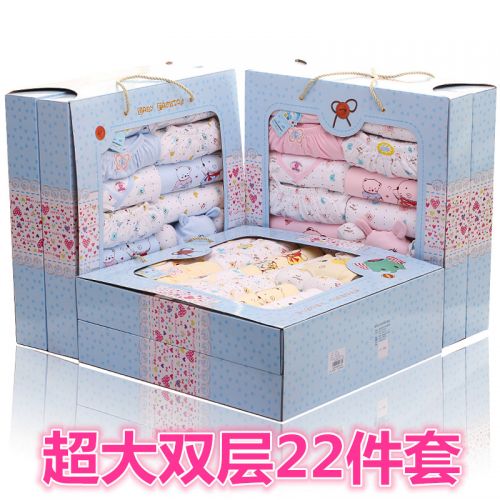 Coffret cadeau pour bébé - Vêtements + Fournitures Ref 1951368